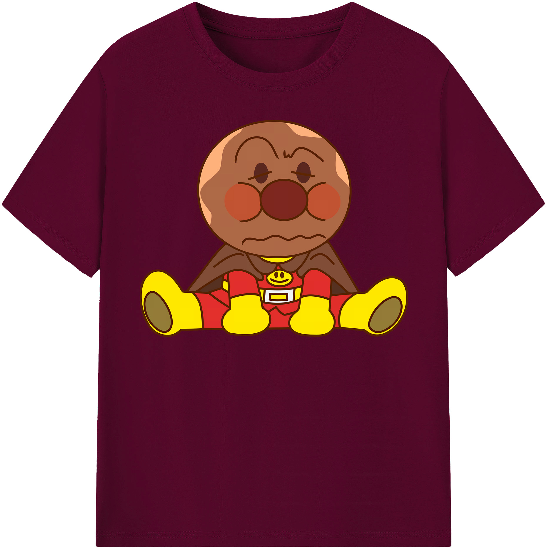 （画像用） アンパンマン Anpanman レディースカジュアルプリントTシャツ（綿100％）